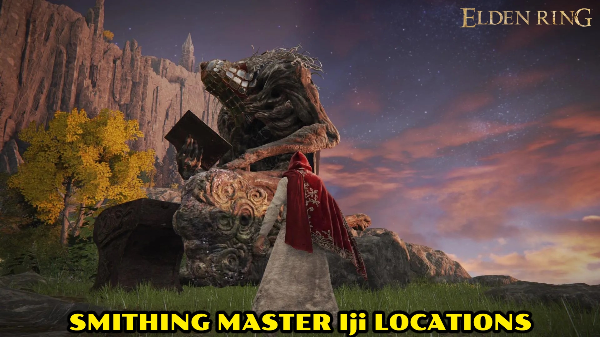 Elden Ring Smithing Master Iji LocationsWhere To Find