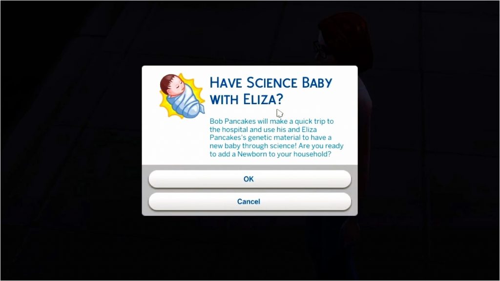 The Sims 4: How To Ask To Have A Science Baby
